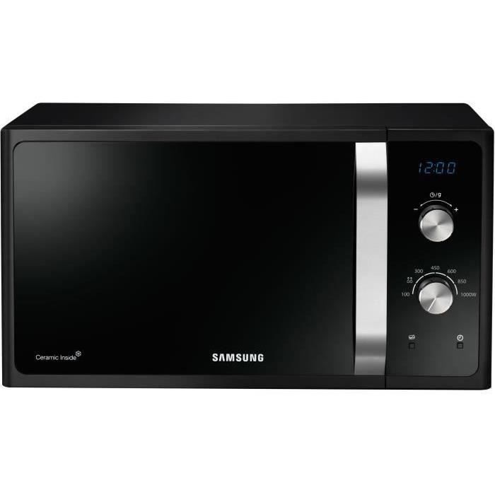 Micro-ondes solo SAMSUNG MS28F303EFK - Noir - 35.7 cm x 35.7 cm x 25.5 cm - 28 L