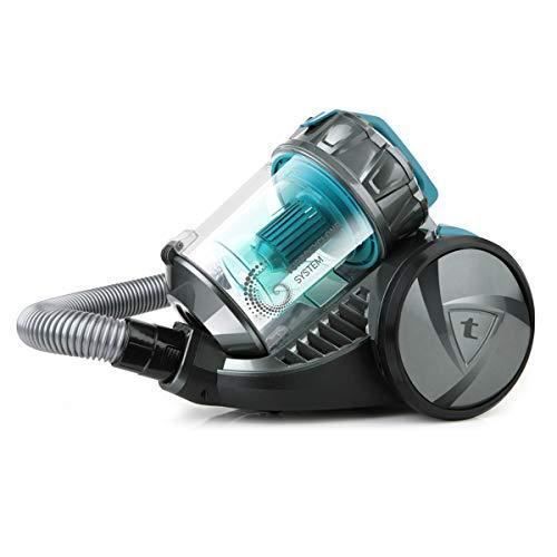 Taurus Dynamic Eco Turbo - Aspirateur traîneau sans sac avec système cyclonique, puissant pour sols durs et tapis, Eco-système énerg