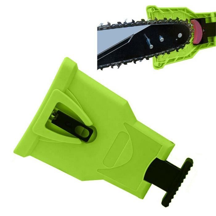 TEMPSA Tronçonneuse Scie Dent Aiguisoir Affuteur Affûteuse Aiguiseur affûtage Chaîne Menuiserie Vert