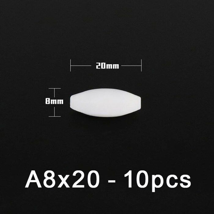 Barre D’agitation Magnétique PTFE – 10 X 32 Mm – Pour Agitateur De Laboratoire – Verre Résistant, Réutilisable