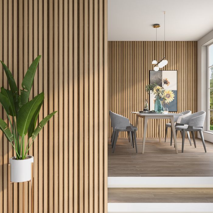 Panneau mural COMPOSI 3mm #305 Chêne Blanc Mat 48