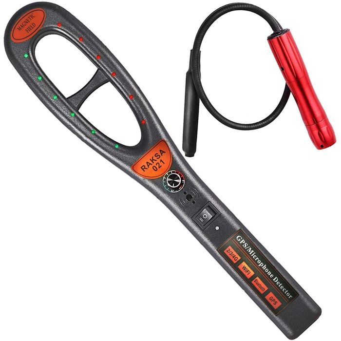 021 Scanner de SéCurité Portable DéTecteur de Signal GPS de Voiture Sans Fil Pour DéTecter le Signal RF Sans Fil et le DéTecteur