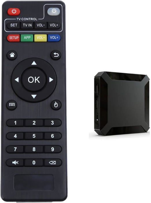Telecomando Sostitutivo X33-005 Per Android TV Box - Compatibile Con MXQ Pro, T95M, X96, H96 Pro+ E Molti Altri