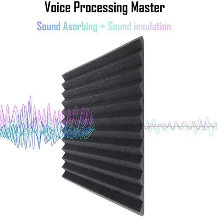 Mousse de Studio D'Isolation Phonique de Panneau D'Isolation Acoustique — free download