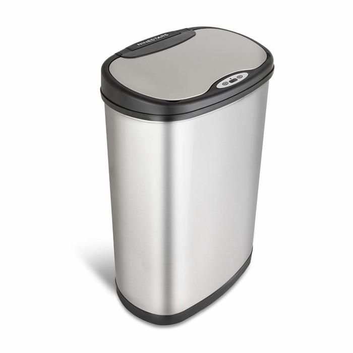 Rijoka Poubelle avec capteur double - 50 litres - 1x20