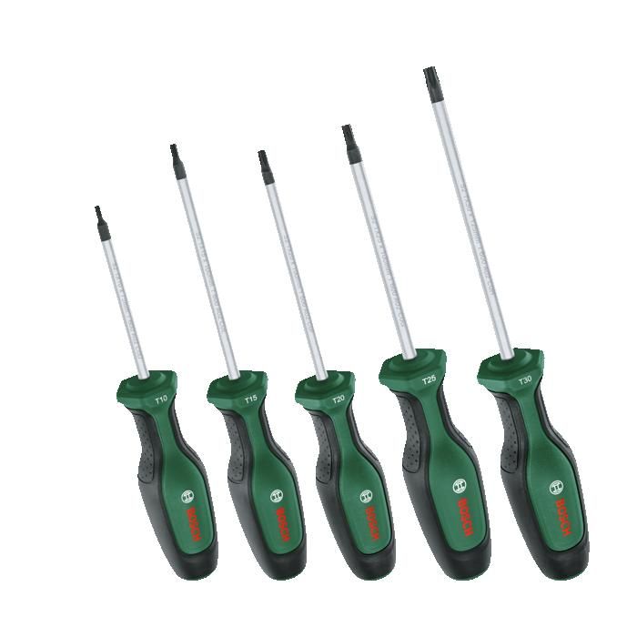 Set de 5 tournevis Torx - vue 2