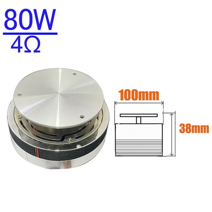 5 POUCES 152 MM-Haut-parleur de basse moyenne, 4Ohm, 20W, cadre de