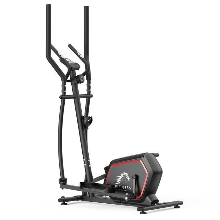 Vélo Elliptique Roue 10kg Résistance Magnétique 16 Niveaux avec