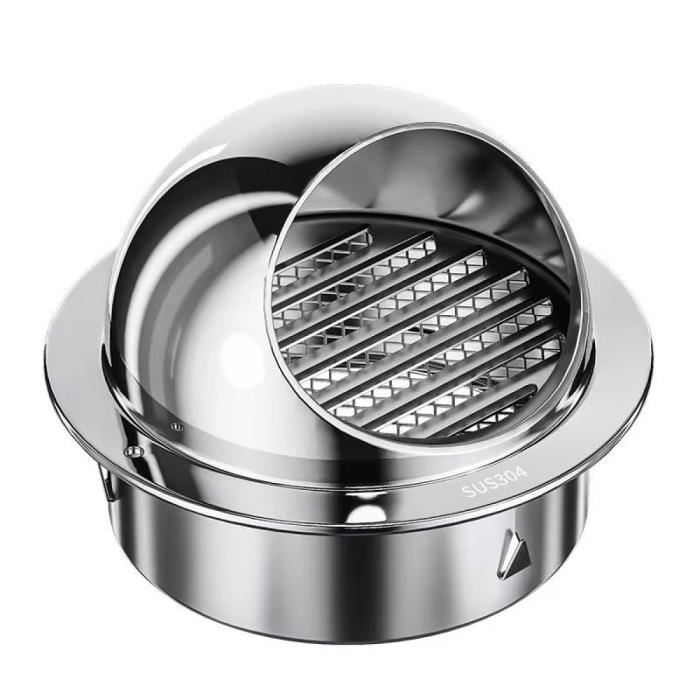 Grilles De Ventilation Rondes En Acier Inox - Diamètre 29mm - Lot De 20 Pièces - Neuf