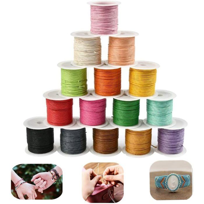 Fil De Coton Ciré Gutermann – Matelassé Main – 159 X 200 M – Lot Couleurs