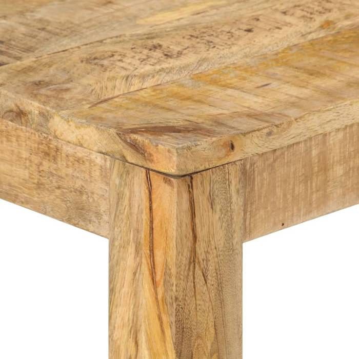 Table console en bois de manguier - WIENS - 110x35x76 cm - Brun - Artisanal - Rustique - Stable et durable - Unique