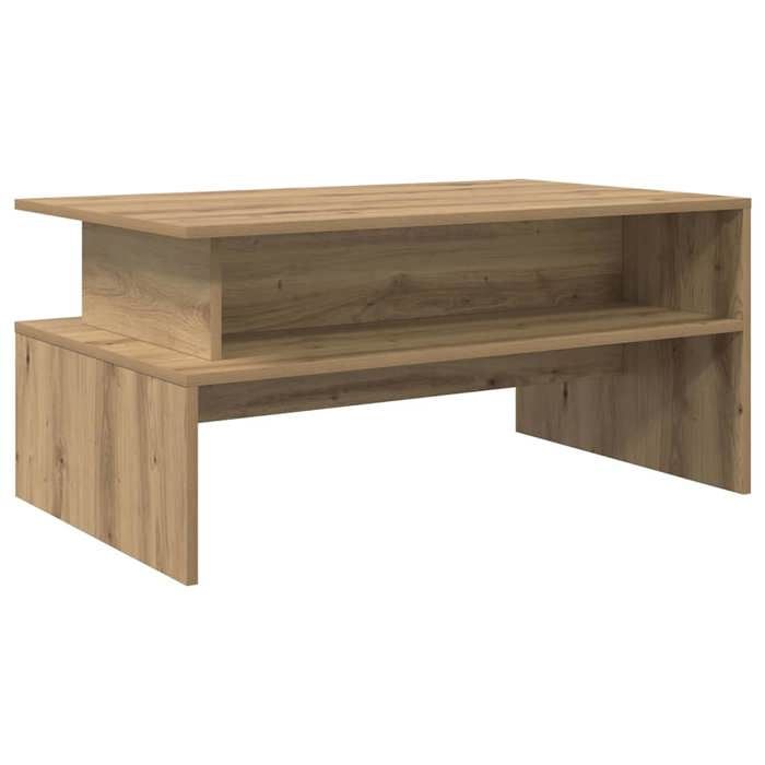 Top 2026@Table centrale de salon Marron - SWEETY® Table basse Chêne artisanal 90x55x42 5cm - bois dingénierie 316412