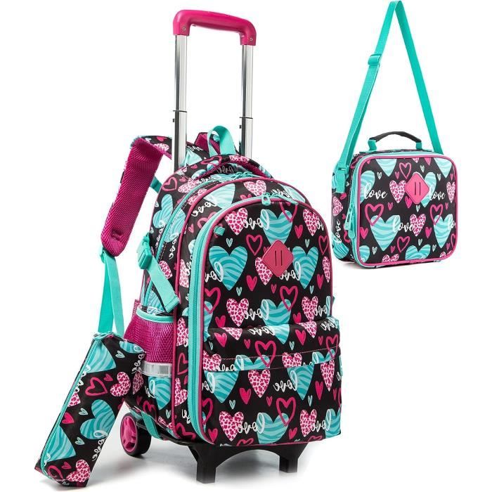 Sac A Dos Roulette Fille Cartable A Roulette Fille Primaire