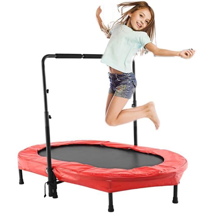 Trampoline, Mini Trampoline Pliable Jumping Fitness pour Enfants et