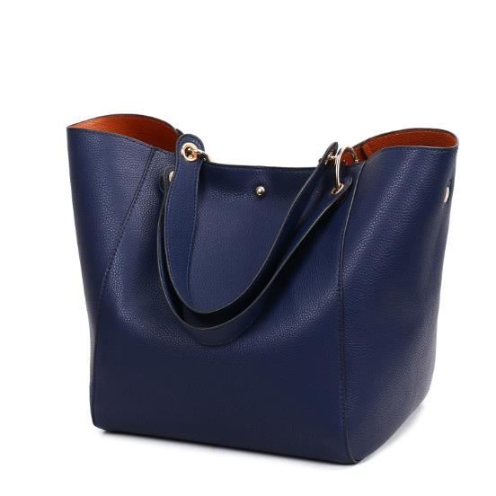 Kaki Foncé Sac à main en cuir PU pour femmes, sac à bandoulière simple