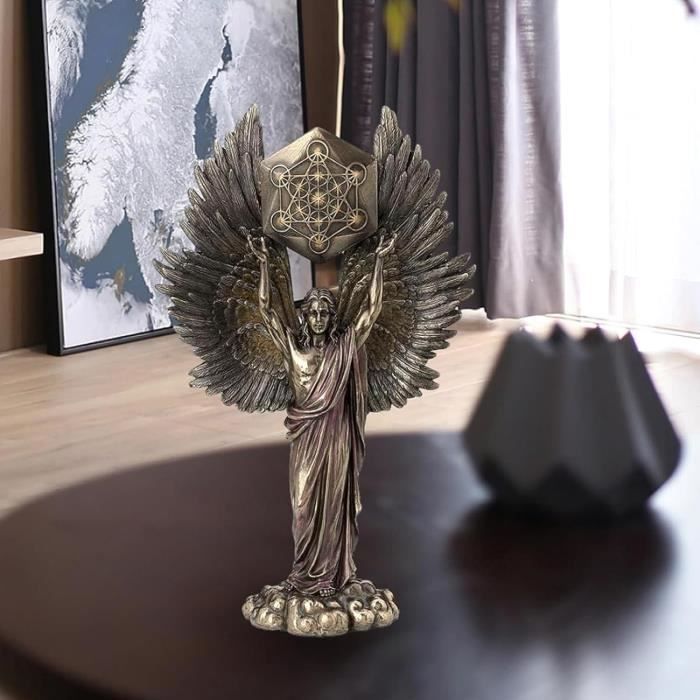 Décoration Murale Cube Metatron En Bois - 28cm - Géométrie Sacrée