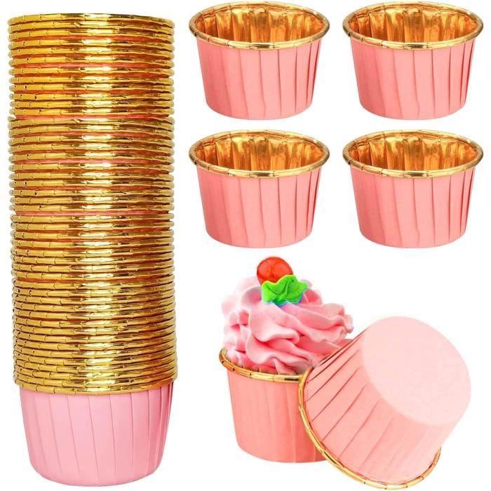 SHO 100pcs Caissette Cupcake,Caissette Muffins Moule Muffin Moule
