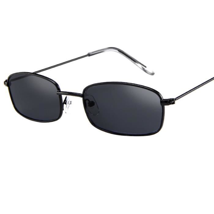 Lunettes de soleil rectangulaires homme Clearance