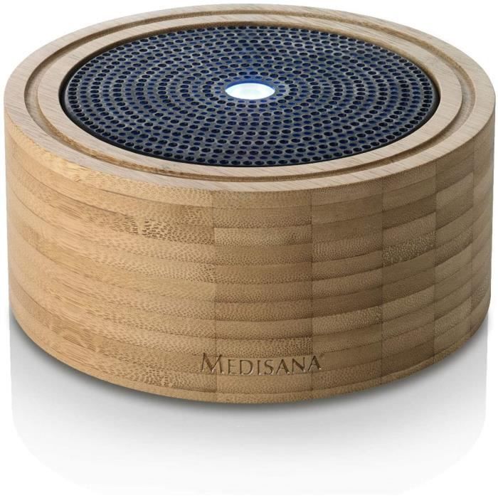 Diffuseurs D Huiles Essentielles Medisana Ad 625 Diffuseur D Aromes En Bambou Nebuliseur En Bois Avec Lumiere De Bien E Cdiscount Electromenager