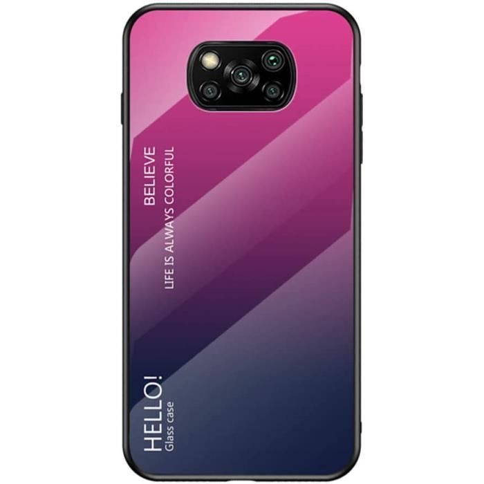 Coque Transparente Avec Anneau HFICY Pour Xiaomi POCO F7 5G - Anti-choc, Anti-glisse - Neuf