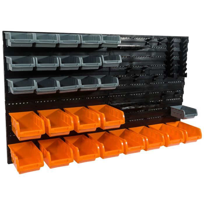 Comparer les prix de Panneaux muraux avec bacs à bec et porte-outils WERKA PRO