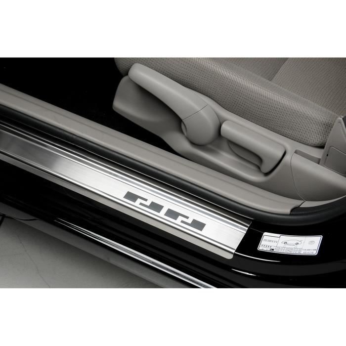 les seuils de porte renault kangoo 3 a partir de 2008 100 acier inoxydable alur frost cdiscount auto