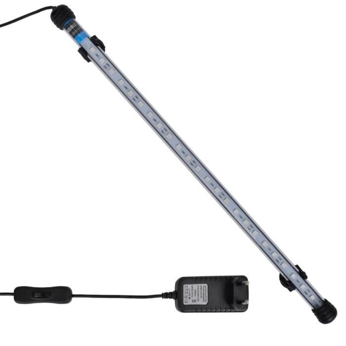 FNCM® Lampe LED - Plafonnier à LED Lustre Style Moderne - daquarium 48 cm Bleu 8582