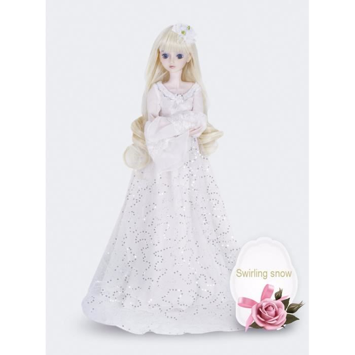 60cm Femmes BJD Poupée Ensemble Complet D'accessoires