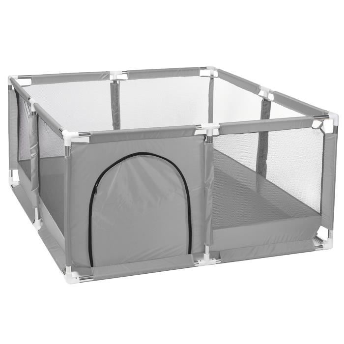 Parc Pour Bebe 126x126x66cm Gris Cdiscount Puericulture Eveil Bebe Parc Pour Bebe 126x126x66cm Gris Cdiscount Puericulture Eveil Bebe