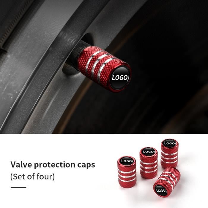 Valve Camion 4 Pièces Bouchons Valve Pneu Voiture Pour Citroen Ds