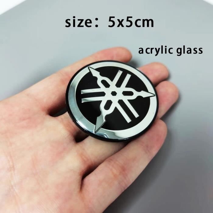 Biomar Labs® 4 X 70mm Autocollant 3D Silicone No Fear Silver