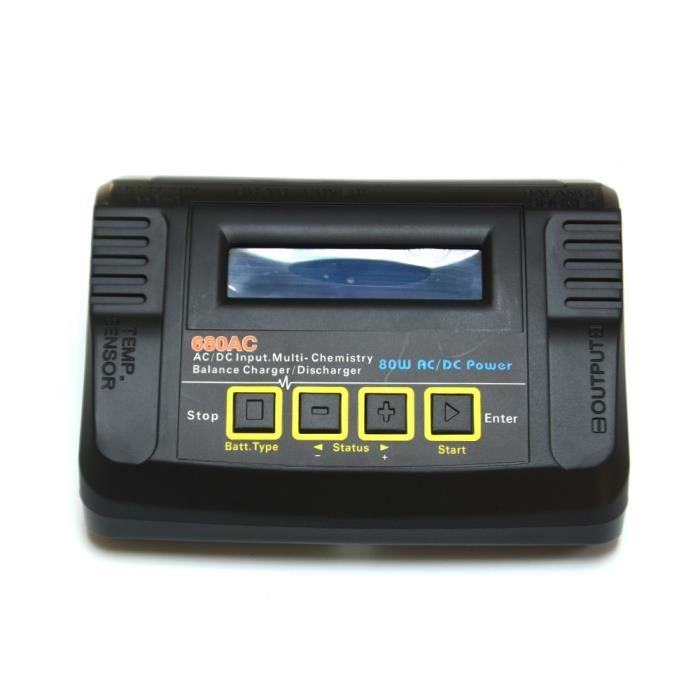 Chargeur Batterie RC Voiture 1/16 - 7,4V 1000mA - USB - Charge Intelligente Avec Protection - Pour Batterie LiPo - 2