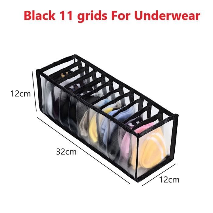 Boîte de rangement pour sous-vêtements avec compartiments Chaussettes  Tiroirs de rangement pour sous-vêtements yingzibeki 157 - Cdiscount Maison