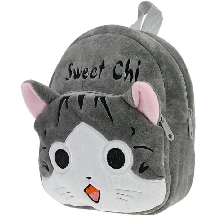 Petit Sac a Dos en Peluche Bebe Enfant Cartoon Cartable Motif de 3D Chat Poupee Pingouin Adorable Backpack Ecole pour Primaire Cdiscount Bagagerie Maroquinerie