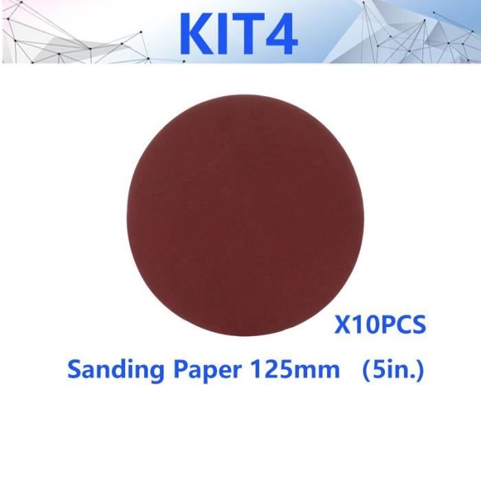 Kit4 -Tampon De Polissage Pour Polisseuse Orbitale,tampon éponge En