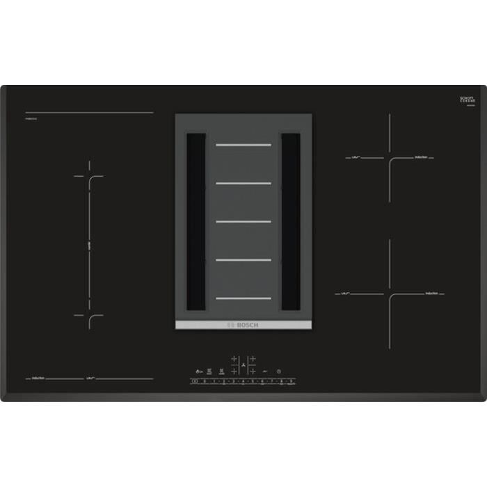 Plaque 4 Foyers Induction Hotte Integree 7680w Novy 1821 Vigier