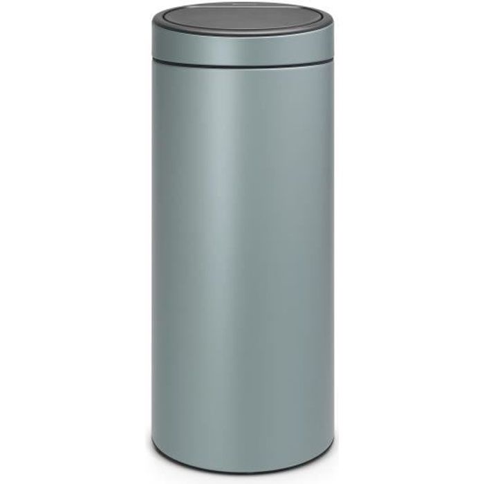 Poubelle Cuisine Rose Poudré Brabantia Poubelle Touch Bin 30l Vert Menthe Achat Vente