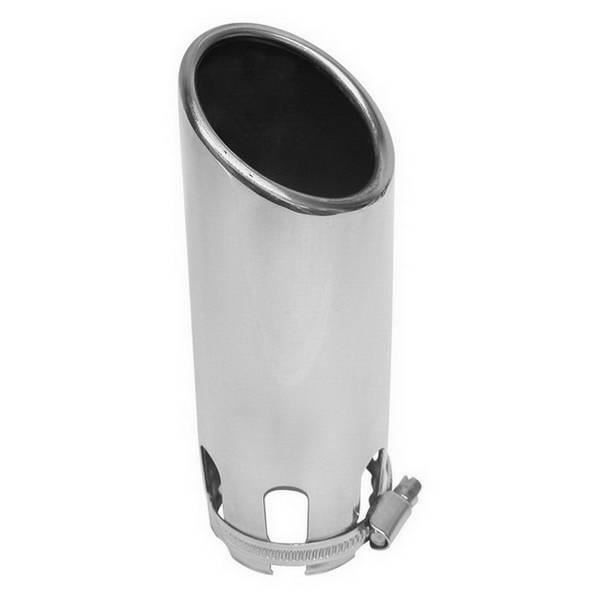 Universal échappement Embout D'échappement en Acier Inoxydable Sport Tuning optique 49 mm Ø