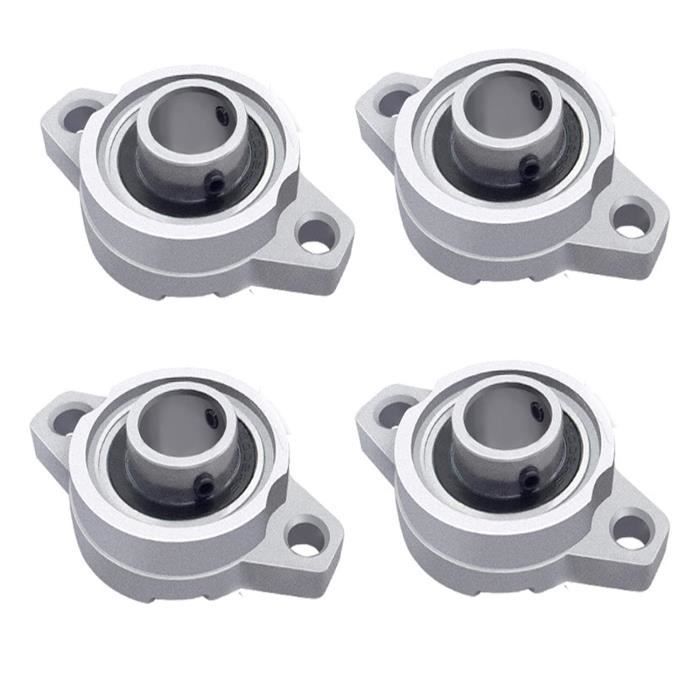 Lot De 6 Roulements Auto-alignants En Zinc - Alésage 12 Mm - Pour Coussinets Et Pivots