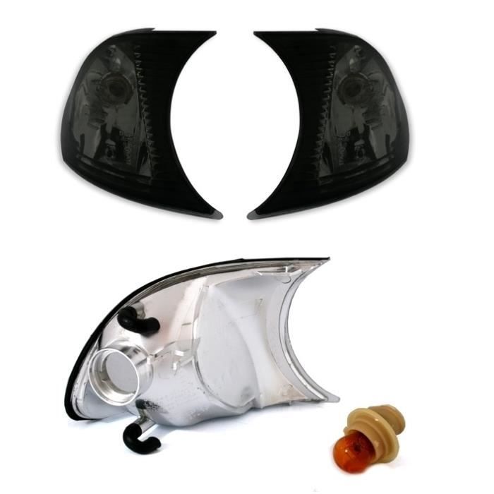 2 CLIGNOTANT AVANT NOIR BMW SERIE 3 E46 COUPE ET CABRIOLET DE 09/2001 A 04/2003