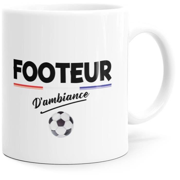 Mug Humour Footeur D Ambiance Idee Cadeau Original Fan De Foot Pour Ami Copain Homme Anniversaire Noel Message Drole Cdiscount Puericulture Eveil Bebe