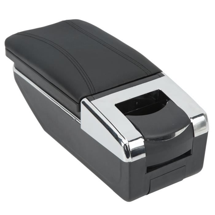 Accoudoir Console Central Pour Suzuki Swift 2005-2024 | Avec 3 Ports USB - Noir