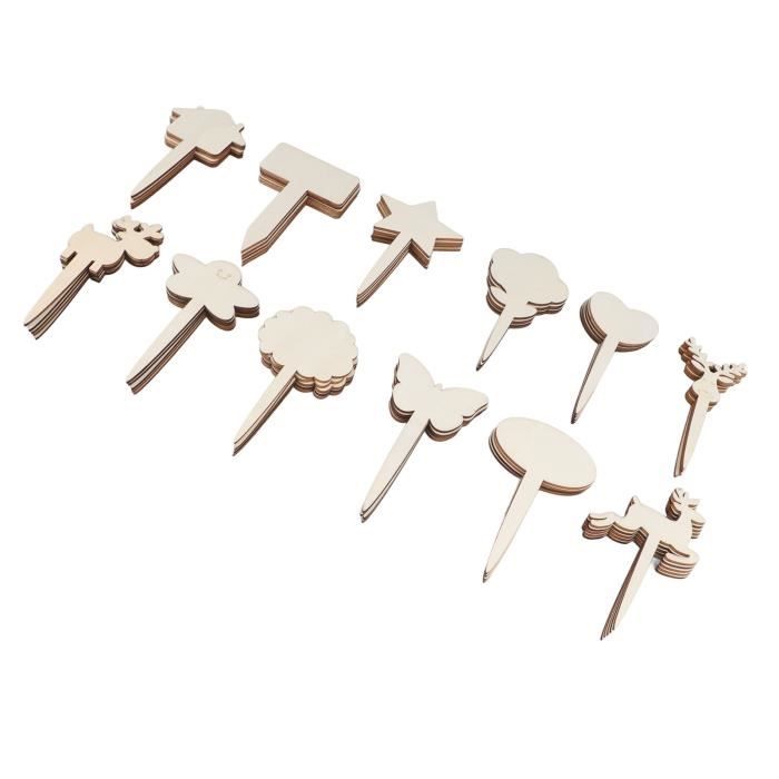 Étiquettes Plantes Cuivre - Lot De 60 Marqueurs Réutilisables Pour Jardin Et Pots