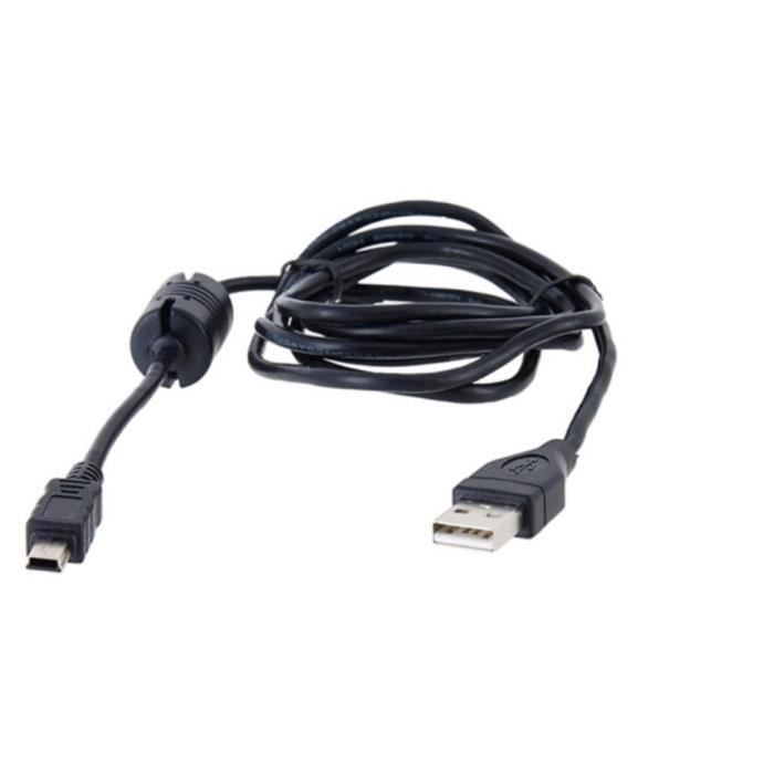 Cable GPS rechargable et data pour Garmin Nuvi 245 W avec filtre de ferrite Mini USB Cdiscount Auto