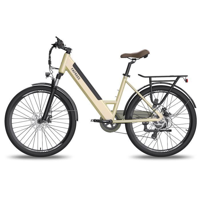 FAFREES F26 Pro Vélo Électrique - Moteur 250W Batterie 36V14.5AH Assisted Autonomie 110KM Frein à Disque Mécanique - Doré
