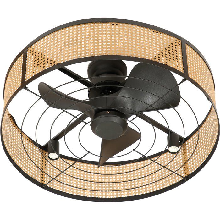 Ventilateur Plafonnier FARELEK Solambra Ø59 cm 4xE27