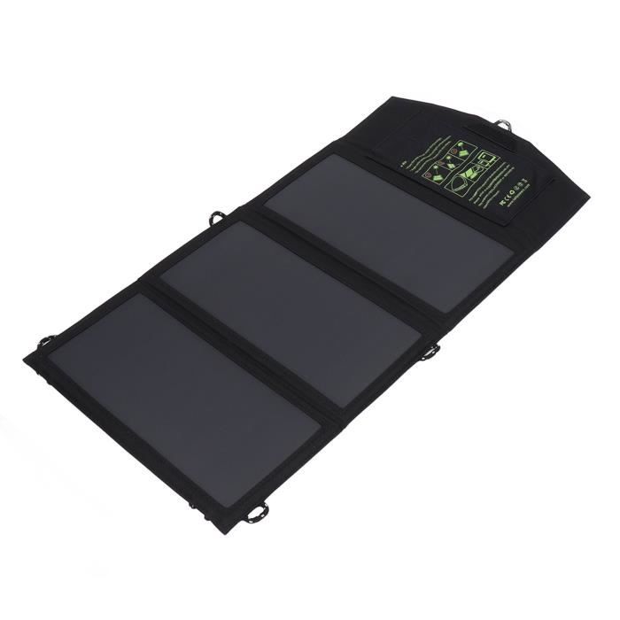 Chargeur Solaire Portable Pliant Qiter 5W 5V - Panneau Solaire Imperméable Pour Téléphone