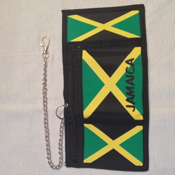 Portefeuille Porte Monnaie Drapeau Jamaique Reggae Rasta Bob Marley Cdiscount Maison