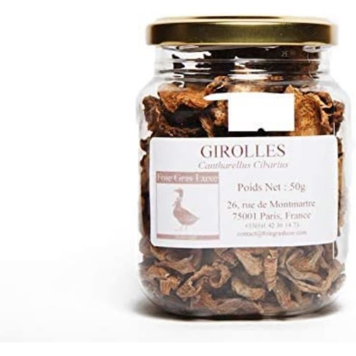 Girolles Séchées Chanterelles 125g Sélection 1er Choix Europe en