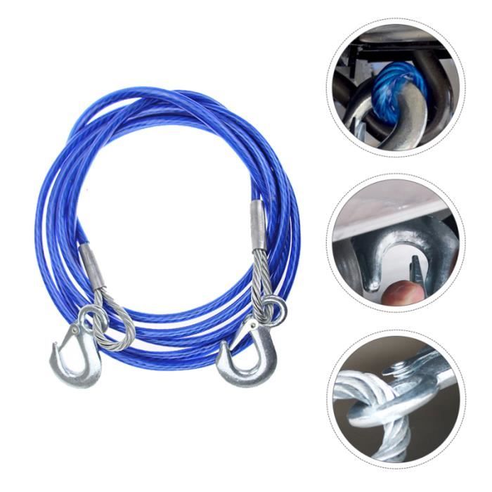 30M Câble De Treuil - VEVOR - Corde Synthétique 20500lbs - SUV ATV